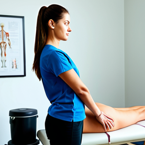 Posture Assessment**

"A professional physical therapist carefully examines a patient's posture, fully clothed, in a well-lit clinic. The therapist is using a plumb line to assess spinal alignment. The patient is standing in a relaxed, natural pose. Focus on professional setting and accurate anatomical representation. Safe for work, appropriate content, professional, modest, perfect anatomy, correct proportions, well-formed hands."

**