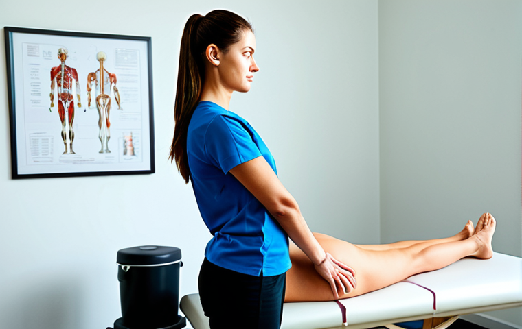 Posture Assessment**

"A professional physical therapist carefully examines a patient's posture, fully clothed, in a well-lit clinic. The therapist is using a plumb line to assess spinal alignment. The patient is standing in a relaxed, natural pose. Focus on professional setting and accurate anatomical representation. Safe for work, appropriate content, professional, modest, perfect anatomy, correct proportions, well-formed hands."

**